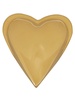 ALAIA Golden Heart Dome Earrings