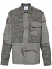 MARINE SERRE Men's 24SS Grey Jacket for Effortless Style