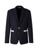 PALM ANGELS Navy Blue Jacket for Men - 23FW Collection