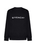 GIVENCHY Slim Fit Black Sweatshirt for Men - SS24 Collection