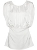 JIL SANDER SS24 Crudo Ruffle Top for Women