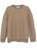 MAX MARA Luxurious Wool-Cashmere Blend Crewneck Sweater - Ivory