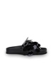 Sandali Sliders Con Paillettes - Nero / 36