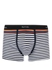 stripe-pattern organic-cotton boxers