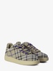 BURBERRY Check Pattern Sneakers with Oversized Laces