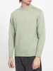 Green cashmere sweater