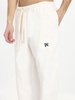 drawstring cotton trousers