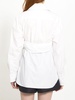 Ruched white shirt