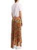 Floral Plissè Skirt