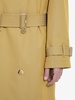 Gabardine long trench coat