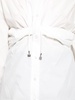 Ruched white shirt