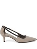 65mm slingback suede pumps