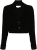 Victoria Beckham V-Neck Crop Cardigan Clothing