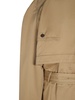 Cotton twill trench coat