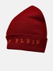 WOOL BLEND RED BEANIE