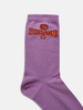 LILAC COTTON BLEND STOCKING