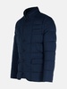 NAVY POLYESTER JACKET