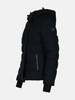 'BETTA' BLACK NYLON BLEND DOWN JACKET