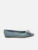 'NEW VARA' BALLET FLATS IN NAPPA SUGAR PAPER