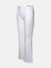 Versace White Cotton Jeans Woman