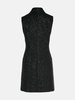 'EIFFEL' DRESS IN BLACK VISCOSE BLEND