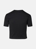 BLACK COTTON T-SHIRT