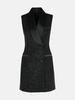 'EIFFEL' DRESS IN BLACK VISCOSE BLEND