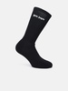 BLACK COTTON BLEND SOCKS