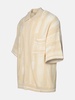 IVORY COTTON POLO SHIRT