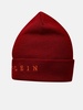 WOOL BLEND RED BEANIE