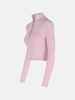 TURTLENECK SWEATER IN PINK VISCOSE BLEND