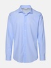 LIGHT BLUE RECYCLED NYLON BLEND SHIRT