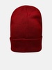 WOOL BLEND RED BEANIE