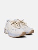 'PA 4' CREAM LEATHER BLEND SNEAKERS