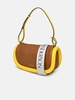 TWO-TONE LEATHER BAG