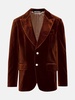 BROWN COTTON BLAZER