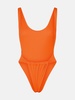 ORANGE POLYAMIDE BLEND SWIMSUIT