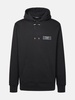 BLACK COTTON HOODIE