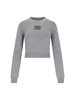 embroidered-logo knitted jumper