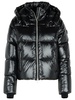 Moose Knuckles 'Moonstone' Black Nylon Down Jacket Women