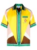 Casablanca 'Geometric' Multicolor Silk Shirt Man