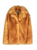 Stand Studio 'Janice' Beige Polyester Faux Fur Coat Women