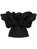 Taffeta off-shoulder puff sleeve top