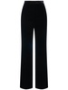 Velvet straight pants