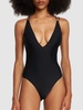 Lycra cross-back one piece swimsuit