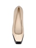 10mm Iris nappa leather ballerina flats