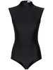 Cristin stretch tech cap sleeve bodysuit