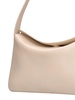 Soft smooth leather shoulder bag