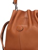 Mini DBS leather bucket bag