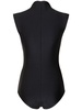 Cristin stretch tech cap sleeve bodysuit